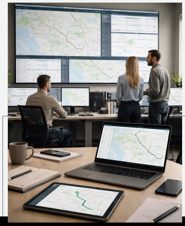 Трекинг грузов и Fleet Management, мониторинг автопарка в Северске