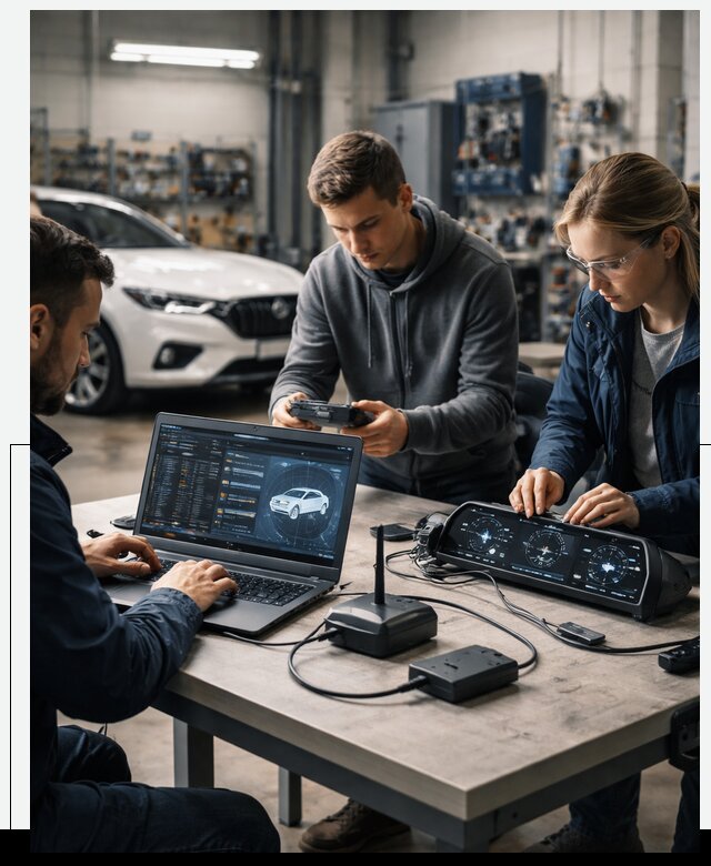 Разработка Connected Car и ПО для автопрома в Северске