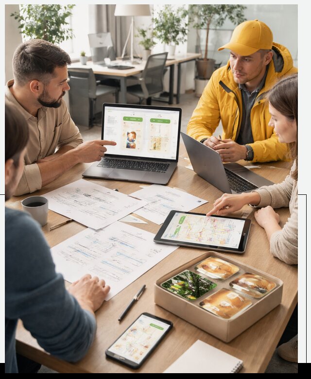 Разработка агрегатора доставки еды в Северске от 15593 р., АвикейСвк