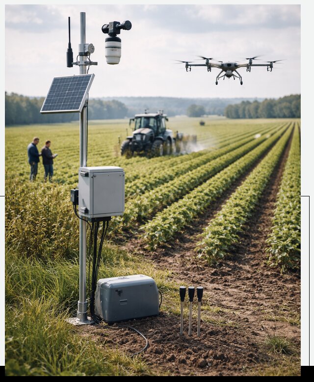 Разработка IoT мониторинга полей в Северске от 8836 р. | АвикейСвк